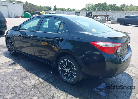 2016 Toyota Corolla S Plus from USA, damaged, VIN 2T1BURHEXGC571044